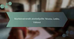 Markkinatrendit aloittelijoille: Nousu, Lasku, Vakaus